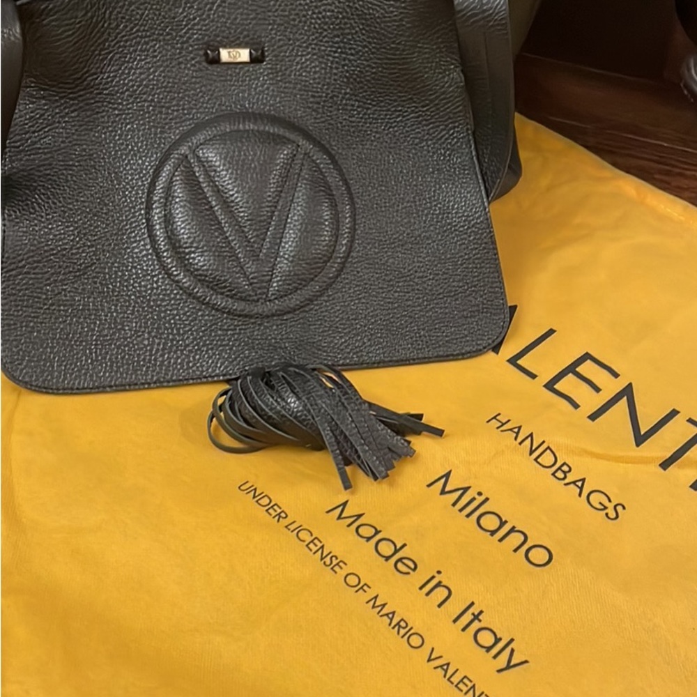 Valentino by Mario Valentino. Leather tote.